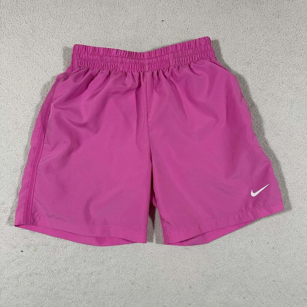 Nike Dri-FIT Pink Running Training Shorts Women's Small Athletic Workout Swoosh
